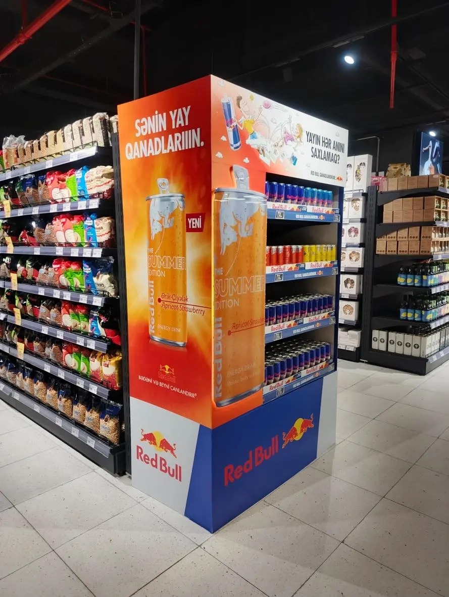 Red Bull Stands